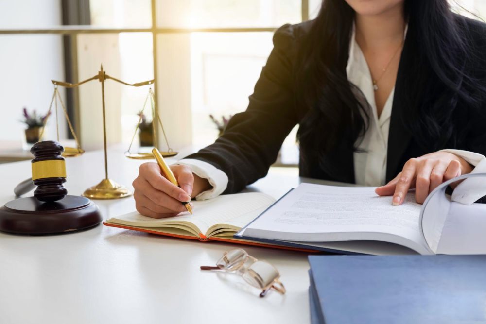 Meeting with a criminal defense lawyer