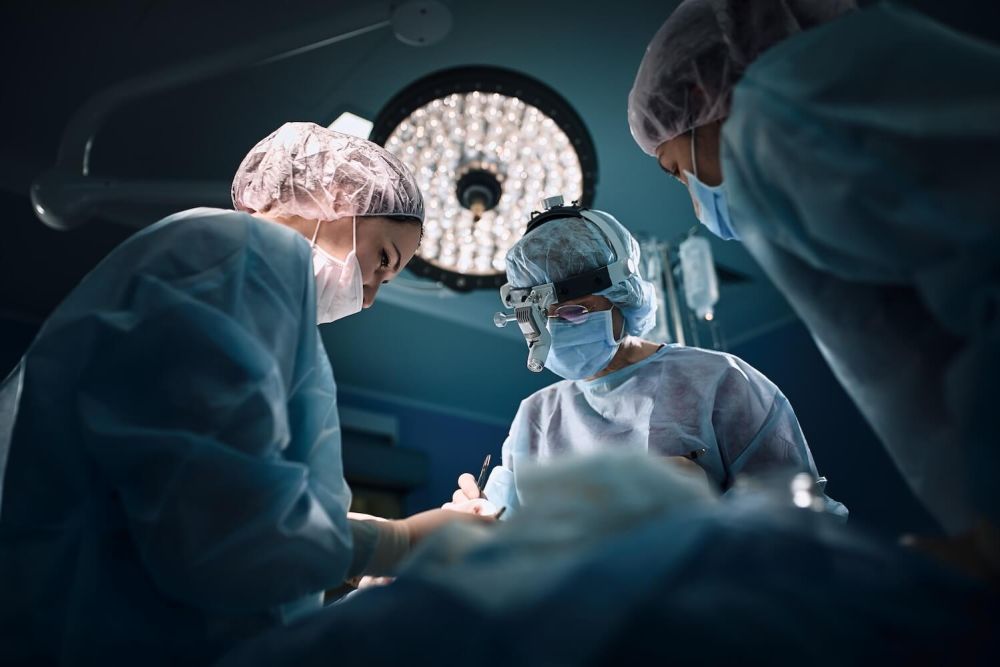 operating room surgery after accident